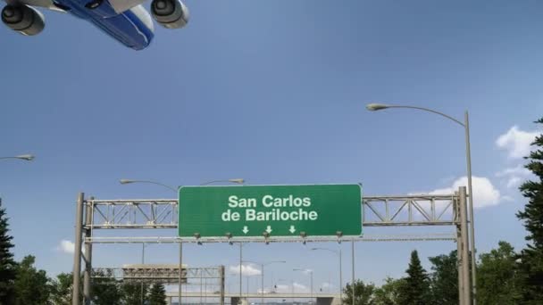 Atterrissage de l'avion San Carlos de Bariloche — Video