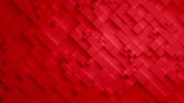 Yukarı ve aşağı hareket ve yerinden üçgenler yapısını. 3D render