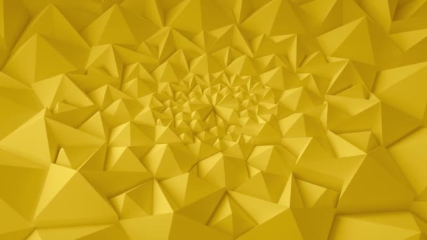 Pack of 8 Yellow Backgrounds . Seamless Loop 4K UHD — Stock Video