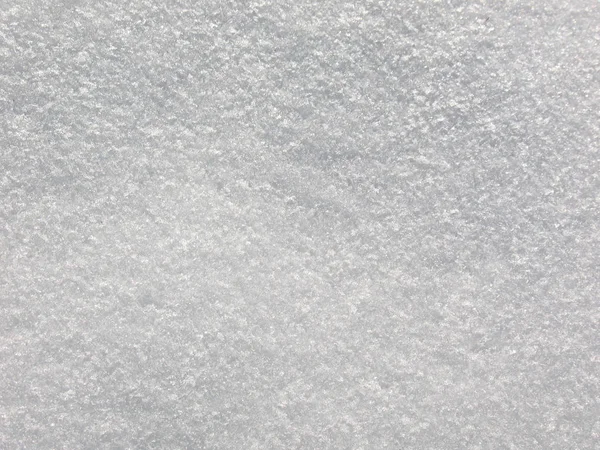 Flat surface of snow in the sun's rays — Stock Photo, Image