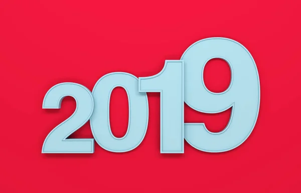 Yeni Yıl 2019 Görüntü — Stok fotoğraf