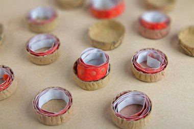 Diwali festivali sırasında Hint geleneksel Fire Roll kap kraker