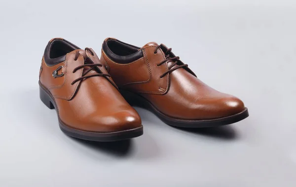 India Hecho Zapatos Clásicos Los Hombres — Foto de Stock