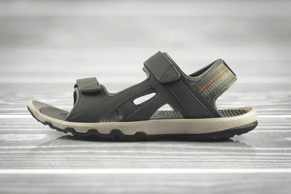 Indiase Gemaakt Mannen Sandalen — Stockfoto