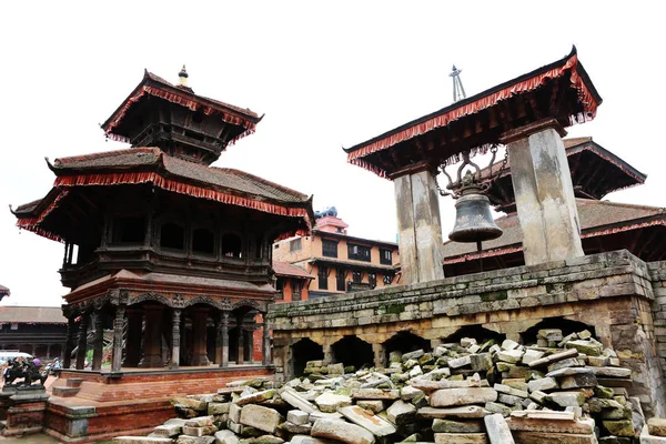 Praça Durbar Bonita Bhaktapur — Fotografia de Stock