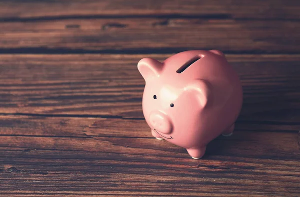 Piggy Bank Conceito Economia Dinheiro — Fotografia de Stock