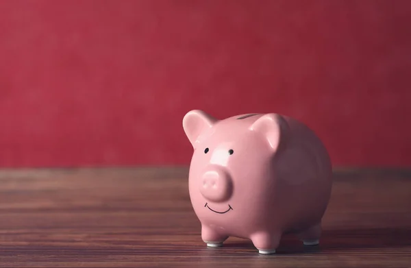 Piggy Bank Conceito Economia Dinheiro — Fotografia de Stock