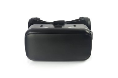 Beyaz arkaplanda izole edilmiş modern VR Gözlükleri