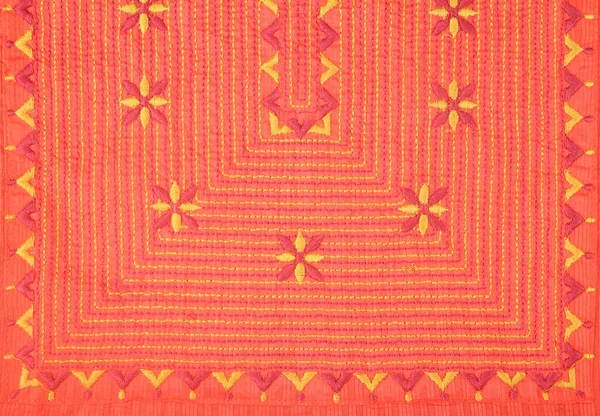 Индийская Традиционная Женская Одежда Курта Вышивкой — стоковое фото