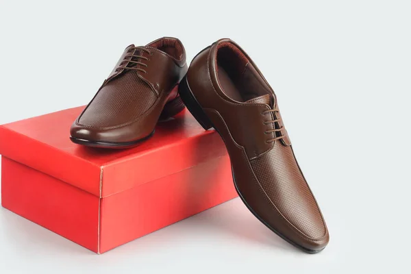 Indian Made Men's Leather Shoes with Box