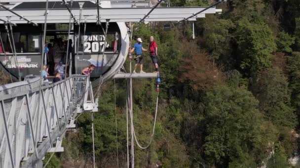 Russie Sotchi 2020 Sauter Haut Bungee Sotchi — Video