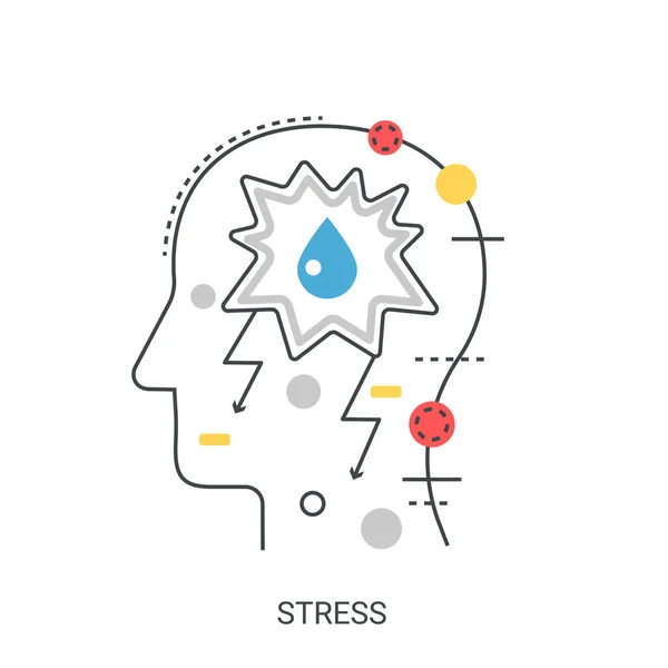 Student stress vector — Stock Vector © threecvet.gmail.com #113273932