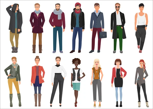 Moda gençler şık rahat kıyafetler koleksiyonunda.