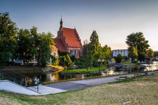 Ιστορική Παλιά Πόλη Της Πόλης Του Bydgoszcz Της Πολωνίας — Φωτογραφία Αρχείου