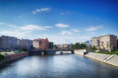 Wroclaw, Polonya şehrin tarihi mimarisi