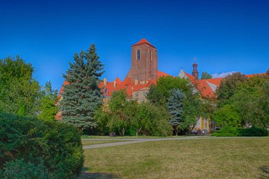 Wroclaw, Polonya şehrin tarihi mimarisi