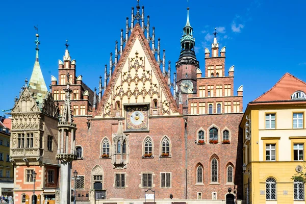 Historic Architecture City Wroclaw Poland — Stock Photo, Image