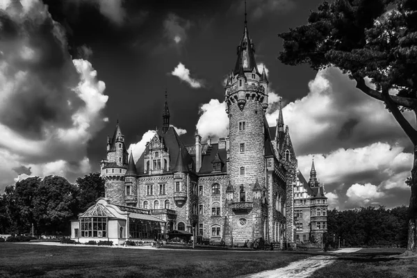 Palazzo Moszna Polonia — Foto Stock