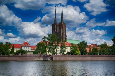 Şehrin Wroclaw, Polonya'nın eski şehir