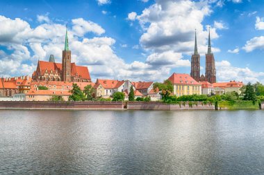 Şehrin Wroclaw, Polonya'nın eski şehir