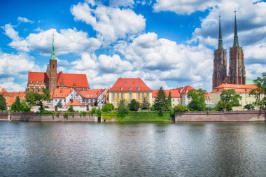 Şehrin Wroclaw, Polonya'nın eski şehir