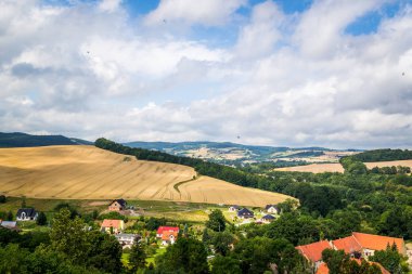 Castle Hill Bolkow, Polonya gördüm yatay