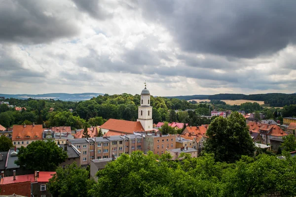 Ruiny Średniowiecznego Zamku Bolków Polska — Zdjęcie stockowe