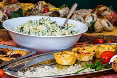 Bolkow, Polonya bir ortaçağ kalesi kalıntıları ediyor