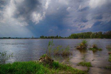 Vistula Nehri Merkezi Polonya.