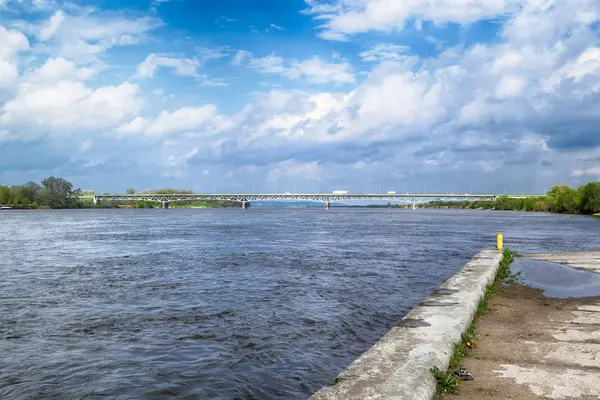 Río Vístula Centro Polonia — Foto de Stock