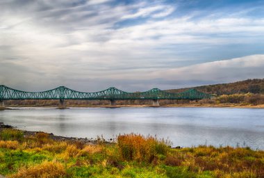 Köprü ve nehir Vistula, Polonya