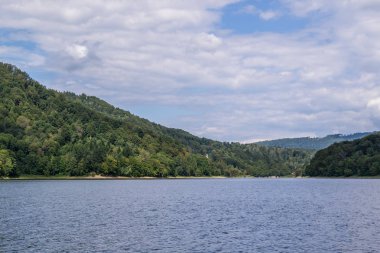 Solina rezervuar Bieszczady Dağlar, Polonya