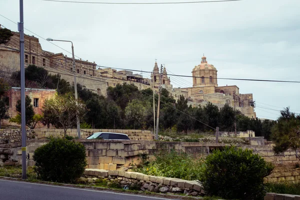 Mdina Una Ciudad Tranquila Malta — Foto de Stock