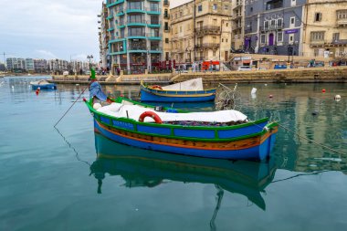 Akdeniz 'de pitoresk Malta Adası