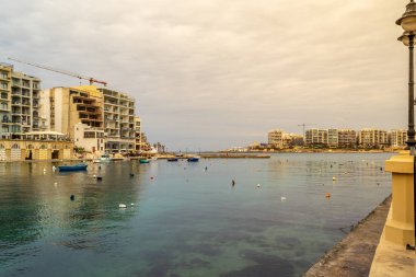 Akdeniz 'de pitoresk Malta Adası