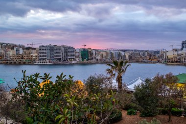 Akdeniz 'de pitoresk Malta Adası