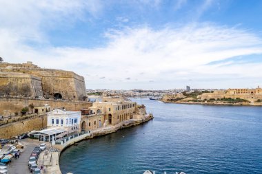 Akdeniz 'de pitoresk Malta Adası