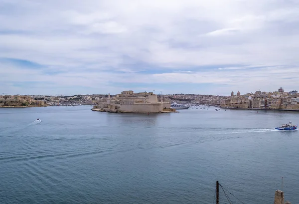 Valletta Vacker Historisk Stad Och Andra Charmiga Platser Malta — Stockfoto
