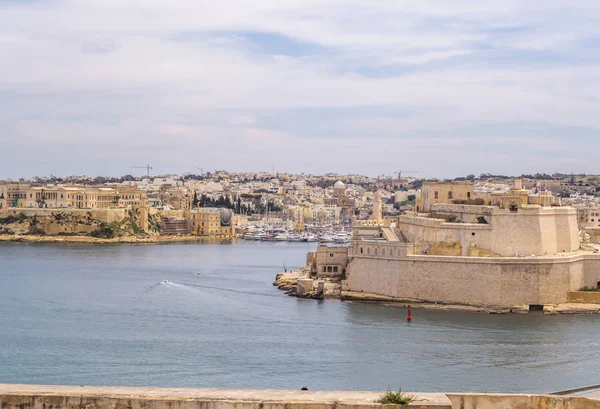 Valletta Vacker Historisk Stad Och Andra Charmiga Platser Malta — Stockfoto