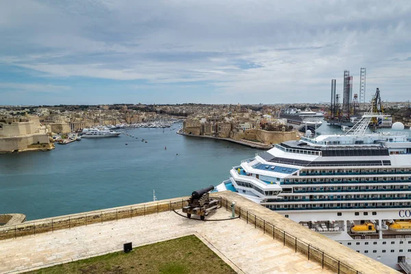 Valletta Beautiful Historic City Other Charming Places Island Malta — Stock Photo, Image