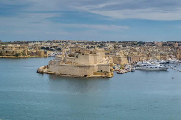 Valletta Vacker Historisk Stad Och Andra Charmiga Platser Malta — Stockfoto