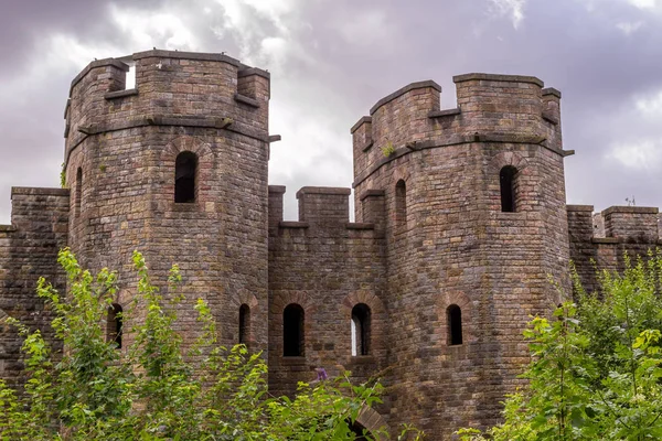 Средневековый Замок Кардиффе — стоковое фото