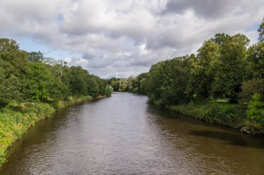 Cardiff şehrinin sokakları ve mimarisi, Galler.