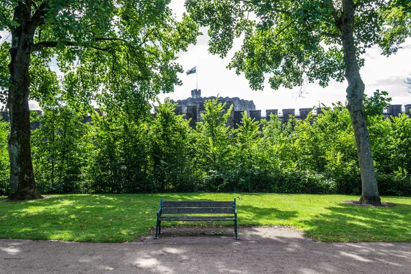 Hermoso Parque Ciudad Cardiff Gales — Foto de Stock