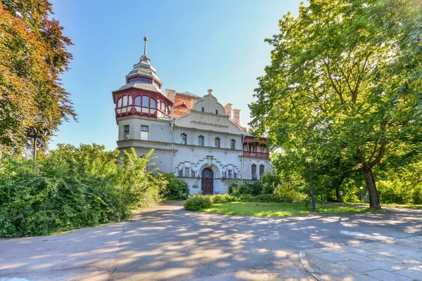 Gebäude Aus Dem Jahrhundert Zentrum Der Polytechnischen Universität Lodz Polen — Stockfoto