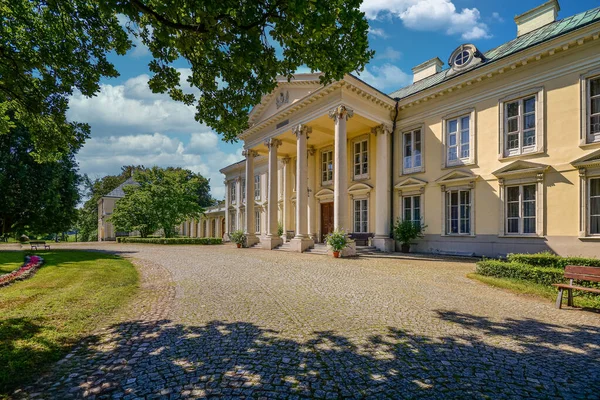 Historischer Palast Der Stadt Walewice Polen — Stockfoto