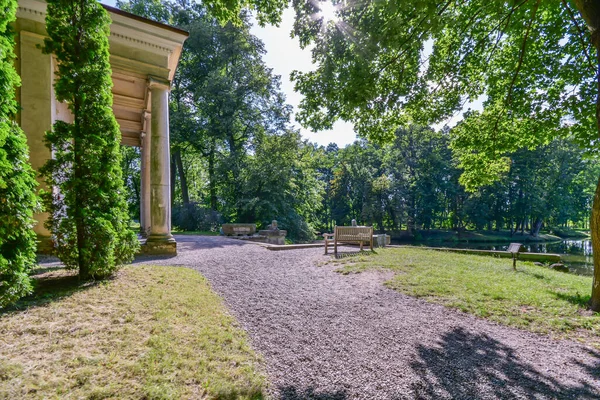 Parque Romántico Arkadia Village Polonia — Foto de Stock