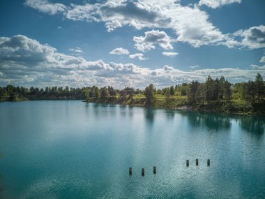 Orta Polonya 'daki doğal manzaralar.