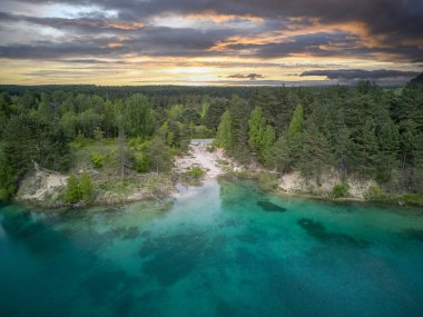 Orta Polonya 'daki doğal manzaralar.