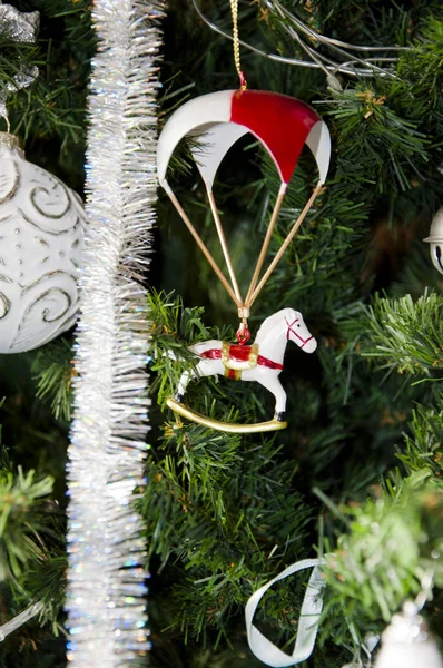 Presentes Cartas Natal Por Todo Lado Árvore Ano Novo Férias — Fotografia de Stock